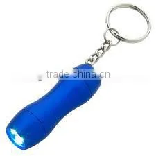 Mini Aluminum LED Light Key Chain thumbnail-1