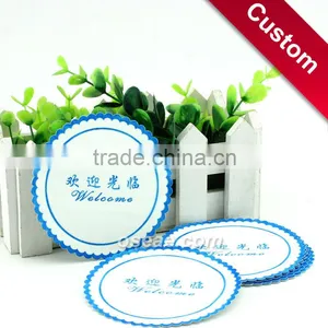 Custom Personalized Paper Drink Coasters thumbnail-1