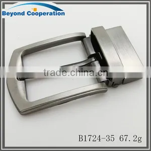Formal Reversible Pin Buckle for 35mm Men's Real Leather Belt thumbnail-1