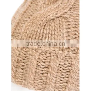 Custom Knit Beanies With Woven Label Slouch Beanie Hat Crocheted Hat Wholesale for Women Quality Choice thumbnail-5