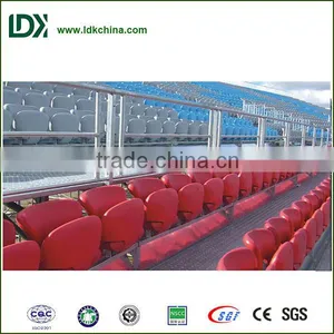 Outdoor Training Field Good Quality Floor Mounted Light Weight Durable Injection Molding Chair for Sale thumbnail-2