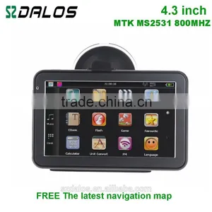 OEM Manufacturer 4GB WinCE 6.0 GPS Navigation for Car thumbnail-1