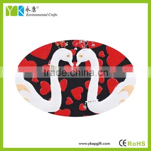 Couple Swans Activated Carbon Clean Air Carving Crafts Wedding Decoration thumbnail-4