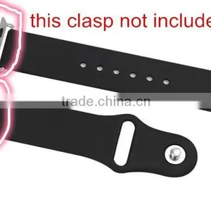 Colorful Wrist Bands for Apple Iwatch Soft Rubber Watch Straps Wearable Bands for 38mm 42mm Iwatch DIY Own Apple Smart Watch thumbnail-2