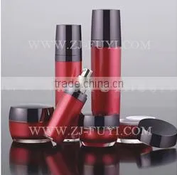 New Drum Shaped Plastic Cream Jar and Lotion Bottle thumbnail-1