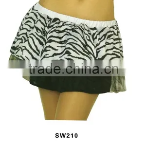 Short Ruffle Elegant High Quality Garment Factory Short Skirt thumbnail-1