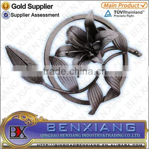 Ornamental Wrought Iron Gate Rosette thumbnail-1