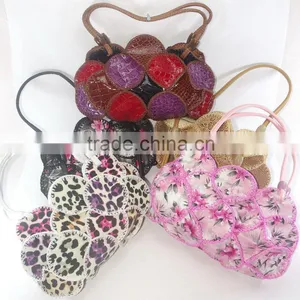 China Leather Handbag Factory Lady Crochet Design Totally Handmade thumbnail-3
