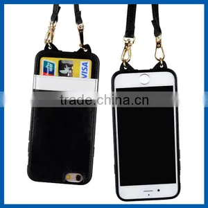C&T Shoulder Strap Back Cover Leather Case for Oppo Neo 5 thumbnail-1