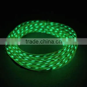 5.0mm High Brightness Chasing EL Wire-Lemon thumbnail-1