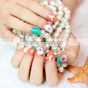 High Quality Happy Valentines Day Lovely Shining 3D Sky Red Nail Sticker Kaho Nail Sticker thumbnail-2