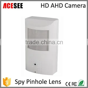 ACESEE PIR Type Spy Camera 3.7mm Taper Pinhole Lens 960P AHD Pinhole Hidden Camera thumbnail-1