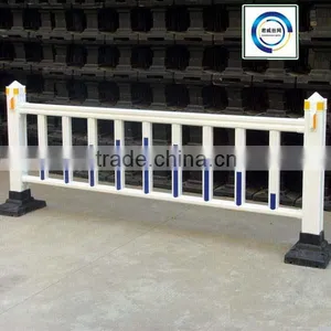 White Welded Road Fence thumbnail-1