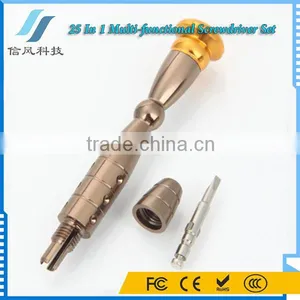 K-3310 25 In 1 Precision Screwdriver Set Disassemble Tool Kits Silver thumbnail-3