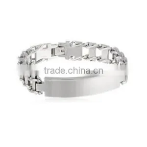 Stainless Steel Hot Selling ID Bracelet thumbnail-1