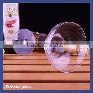 Indoor/ Outdoor Crystal Stemware Cocktail Glasses Decorate Margarita Glass thumbnail-3