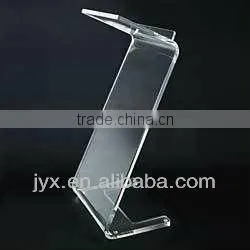 High Transparent Z Shaped Acrylic Lectern Pulpit thumbnail-1
