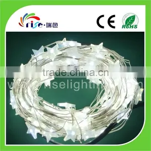 Heart or Snow Shaped LED Copper String Light thumbnail-1