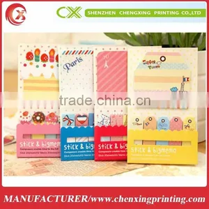 Cute 1+5 Sticker Bookmark Marker Memo Flags Index Pad Tab Sticky Notes thumbnail-1