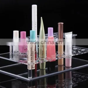 Lip Gloss Lipstick Shelf Storage Rack Acrylic Cosmetic Display Shelf thumbnail-1