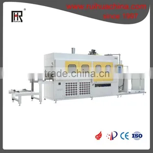 PLASTIC VACUUM FORMING MACHINE FOR RUIT TRAY FORMING thumbnail-1