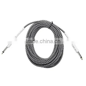 26ft / 8m 6.35mm Mono Male to 6.35mm Mono Male Cable Wire Cord for Guitar Bass Instrument thumbnail-4