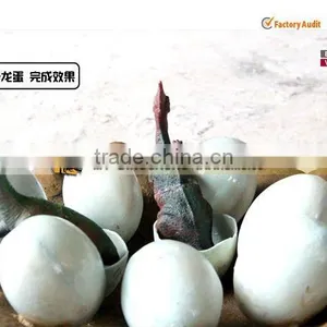 Artificial Dinosaur Eggs in Dinosaur Nest thumbnail-1
