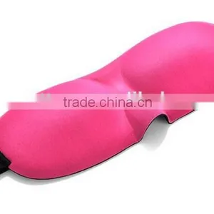 2015 Hot Selling 3D Eye Shade Adjustable Washable Blindfold Deep Eye Socket Sleeping Traveling Cover Eye Mask thumbnail-5