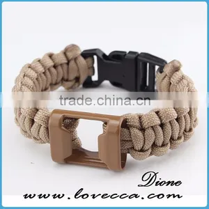Adventure Paracord Survival Bracelet Bottle Opener Bracelet Outdoor thumbnail-3