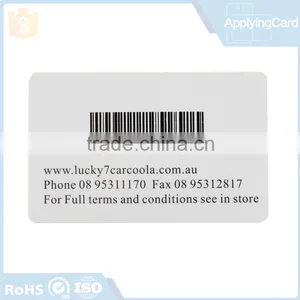Long Distance Luggage Card for Warehouse Management Nfc Cards UHF Plastic Pvc Rfid Tag With Printed Barcode and Poly Bag thumbnail-1