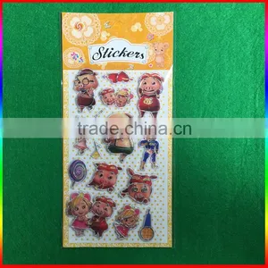 Embossed PVC Stickers Pigs Stickers thumbnail-1