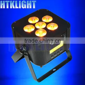 6*18w 6in1 Rgbwa uv Battery Powered Led Par Can thumbnail-1
