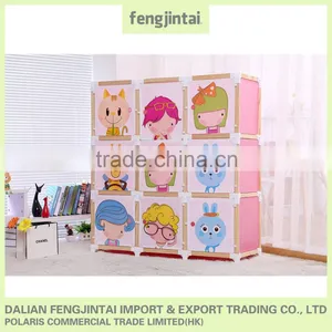 2015 Hot Sales High Quality pp Plastic Wardrobe thumbnail-1