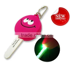 China Supplier Wholesale Cheap High Quality Led Flash Light Keychain thumbnail-1