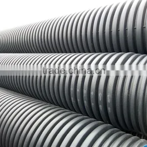DN800 SN8 HDPE Corrugated Pipe Price for Water Drainage thumbnail-2