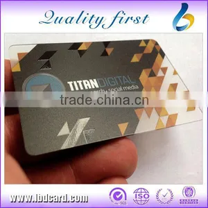 Classic Plastic Business Card / UV Spot PVC Card thumbnail-1