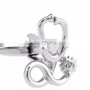 Wholesale Novelty Cooper Doctor Stechscope Cufflinks thumbnail-2