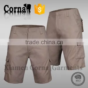 Eco-friendly Recycled Polyester Cotton Fabric Sport Short Pant Men Casual Custom Pants thumbnail-1