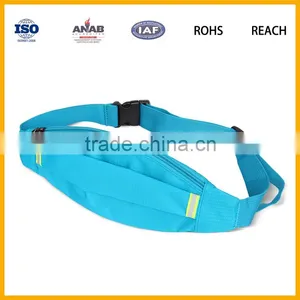 High Quality Lowest Price Fashionable Nylon Folding Sports Elastic Waist Bag for Boys and Girls thumbnail-1
