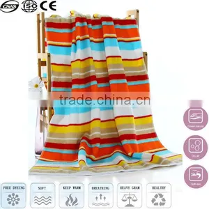 Orange Printed Beach Towel Towel Beach thumbnail-1