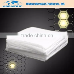 Hotel Supplies White Customized Size Disposable Protective Nonwoven Spunlace Bedsheet Bed Sheet thumbnail-5
