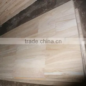 FSC Paulownia Composite Finger Board Sawn Timber From Sanxin Factory thumbnail-1