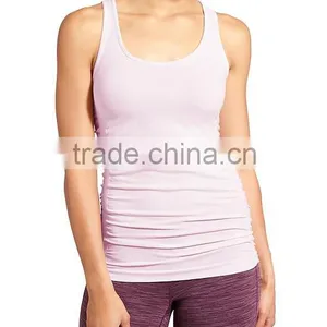 Custom Seamleass Comfortable Pure Fitnss Tank Tops Women thumbnail-4