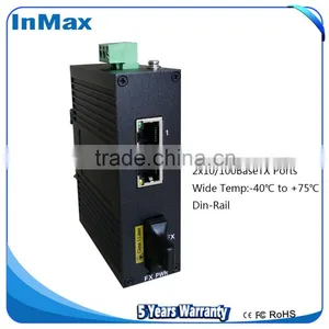 3 Port 10/100Base Industrial Ethernet Switch Oil and Gas Communication and Automation I303A thumbnail-1