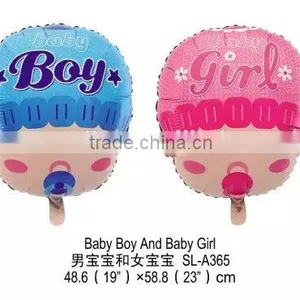 J082401inflatable Balloon Aluminium Foil Balloons, Red/blue Baby Nipple Balloon for Kids thumbnail-1