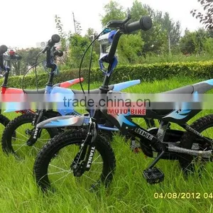 12" 14" 16" Inch Moto Style Kids Bicycle thumbnail-1