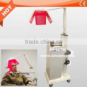 2015 Hot Sale! PDT Laser Led Hair Regrowth Machine (CE Approval) BS-LL7H thumbnail-3
