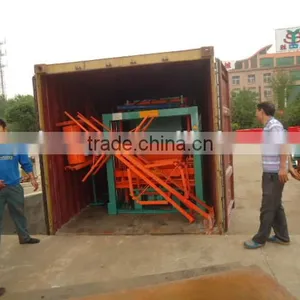 Low Cost High Performance Hydroform Concrete Brick Shaping Machine QT4-20 Made in Shengya thumbnail-5