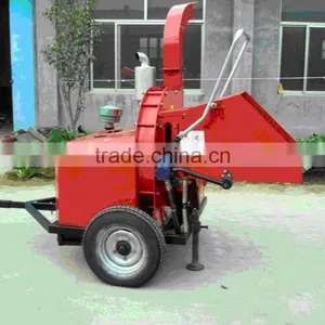 CE Certificate Diesel Wood Chipper With Hydraulic Feeding System thumbnail-1