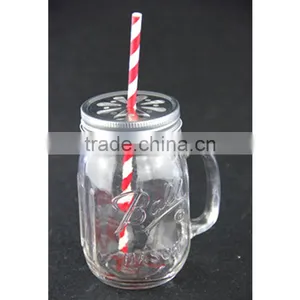 Clear Glass Bottles With Handle thumbnail-1